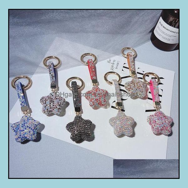 keychains fashion aessories fl diamond pentagram keychain creativity crystal cute cartoon keyring pendant car chain wholesale trinket gifts, Silver
keychains fashion aessories fl diamond pentagram keychain creativity crystal cute cartoon keyring pendant car chain wholesale trinket gifts, Silver
