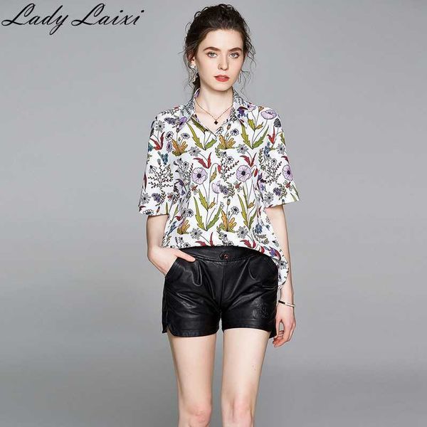floral print plus size women shirts short sleeve streetwear womens and blouses elegant office blouse femme 210529, White
floral print plus size women shirts short sleeve streetwear womens and blouses elegant office blouse femme 210529, White