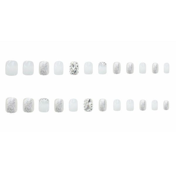 false nails medium and long fake white diamonds nail stickers finished 24 pieces with glue dw, Red;gold
false nails medium and long fake white diamonds nail stickers finished 24 pieces with glue dw, Red;gold