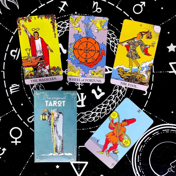 magicseer borderless tarot cards prophecy divination deck english version entertainment board game 78 sheets/box
magicseer borderless tarot cards prophecy divination deck english version entertainment board game 78 sheets/box