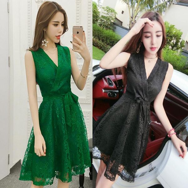 casual dresses 2021 summer beach dress female seaside resort in the fairy long low-cut lace sleeveless, Black;gray
casual dresses 2021 summer beach dress female seaside resort in the fairy long low-cut lace sleeveless, Black;gray