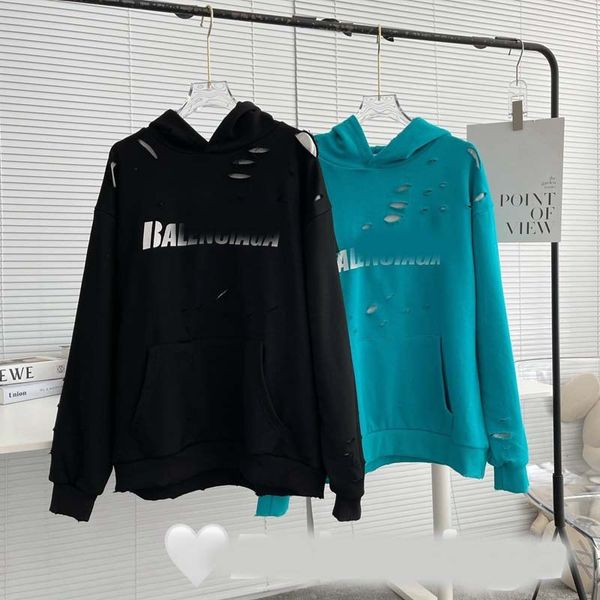correct version of the new paris home hole letter fake two-piece hoodie street style in autumn and winter 2021, Black
correct version of the new paris home hole letter fake two-piece hoodie street style in autumn and winter 2021, Black