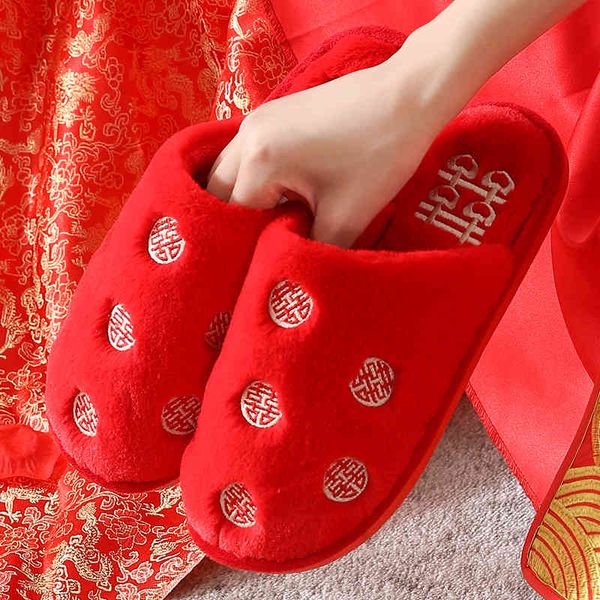 winter baotou cotton slippers autumn and wedding indoor home warm festive couple female, Black
winter baotou cotton slippers autumn and wedding indoor home warm festive couple female, Black