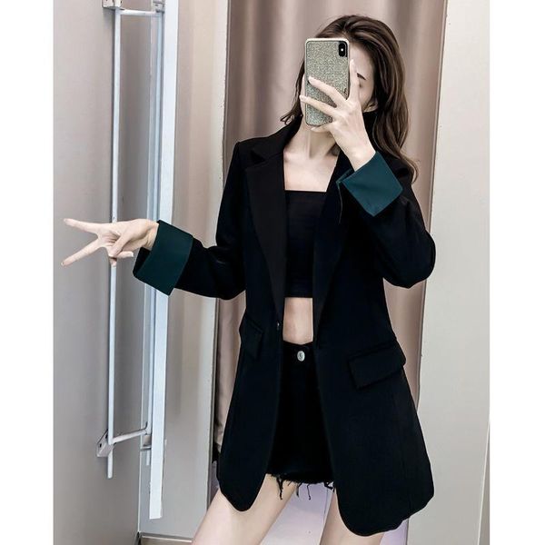 women's suits & blazers small suit jacket spring and autumn 2021 ladies slim korean fashion one-piece, White;black
women's suits & blazers small suit jacket spring and autumn 2021 ladies slim korean fashion one-piece, White;black