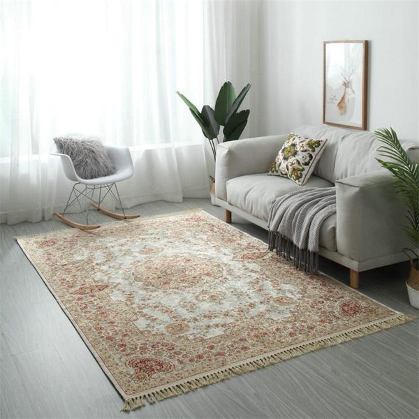 carpets tassel soft persian for living room european style bedroom rugs vintage home carpet anti-skid area floor door mat
carpets tassel soft persian for living room european style bedroom rugs vintage home carpet anti-skid area floor door mat
