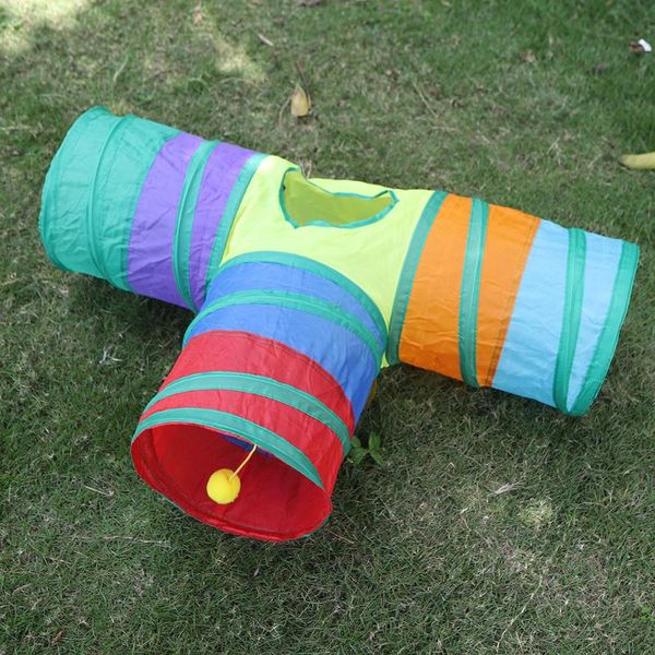 cat toys 3-way collapsible tunnel tube 3 holes puppy kitten foldable channel funny interactive animal play games pet supplies
cat toys 3-way collapsible tunnel tube 3 holes puppy kitten foldable channel funny interactive animal play games pet supplies