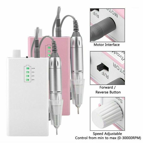 electric nail drill machine milling cutters manicure tips polish pedicure file equipment1, Silver
electric nail drill machine milling cutters manicure tips polish pedicure file equipment1, Silver