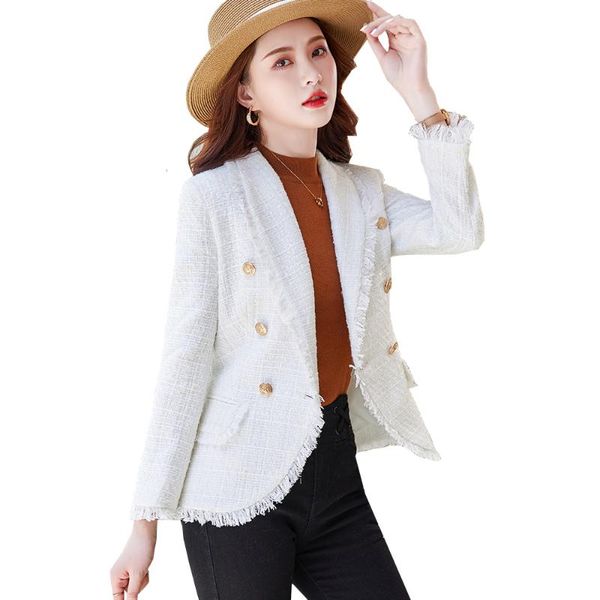 women's suits & blazers 2021 arrival casual winter blazer women fashion ladies white black plaid coat female slim single breasted jacke
women's suits & blazers 2021 arrival casual winter blazer women fashion ladies white black plaid coat female slim single breasted jacke