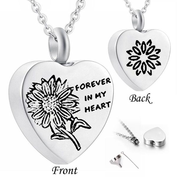 pendant necklaces cremation jewelry for ashes - daisy sunflower necklace with mini keepsake urn memorial ash, Silver
pendant necklaces cremation jewelry for ashes - daisy sunflower necklace with mini keepsake urn memorial ash, Silver