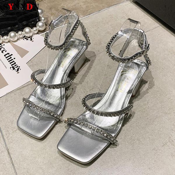 sandals synxdn women' chunky heels rhinestone narrow band ankle strap silver sandalias peep toe summer slides, Black
sandals synxdn women' chunky heels rhinestone narrow band ankle strap silver sandalias peep toe summer slides, Black