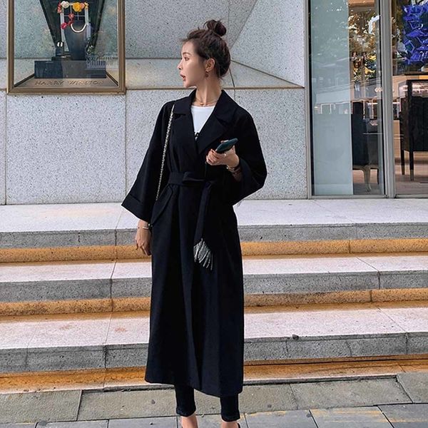 women's trench coats autumn fashion long black goth female trench coat with catchy belt outerwear lady h607, Tan;black
women's trench coats autumn fashion long black goth female trench coat with catchy belt outerwear lady h607, Tan;black