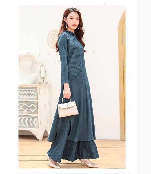 miyake fashion fold collar dressed long-sleeve chinese cheongsam dress group + pants cut long suit stock, White
miyake fashion fold collar dressed long-sleeve chinese cheongsam dress group + pants cut long suit stock, White