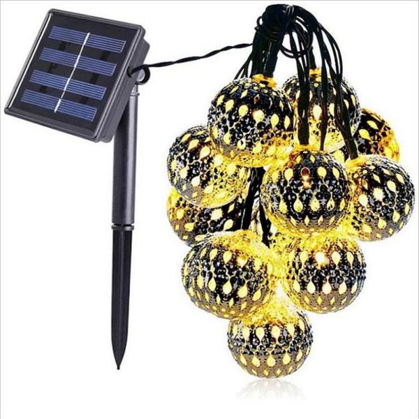 solar lamps led moroccan ball crystal string light garden lights lamp power fairy garlands decor
solar lamps led moroccan ball crystal string light garden lights lamp power fairy garlands decor