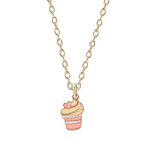 pendant necklaces simple and fashionable children's necklace cream cup alloy metal chain collar small jewelry student birthday gift, Silver
pendant necklaces simple and fashionable children's necklace cream cup alloy metal chain collar small jewelry student birthday gift, Silver