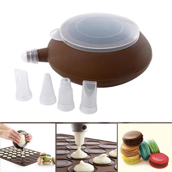 baking & pastry tools large size macaron cake silicone kit for cookie dessert decoration macarons pot with 5 nozzles
baking & pastry tools large size macaron cake silicone kit for cookie dessert decoration macarons pot with 5 nozzles