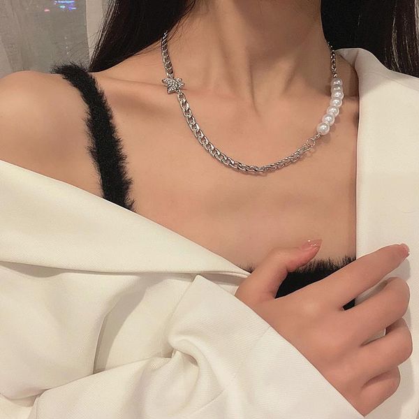 chokers punk guban link chain pearl choker necklace for women men fashion crystal butterfly collar neck kpop hip hop female colar, Golden;silver
chokers punk guban link chain pearl choker necklace for women men fashion crystal butterfly collar neck kpop hip hop female colar, Golden;silver
