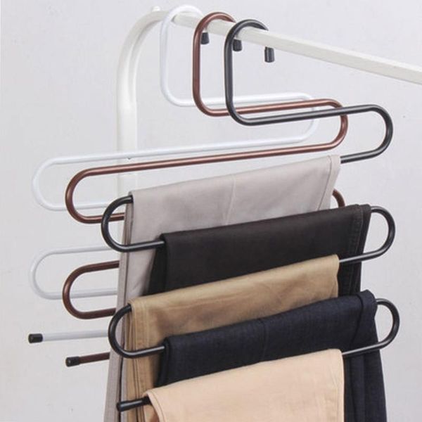 hangers & racks s-shaped 5 layers hanger bottom trouser pants non slip closet space saver for jeans scarf tie skirts clothes
hangers & racks s-shaped 5 layers hanger bottom trouser pants non slip closet space saver for jeans scarf tie skirts clothes