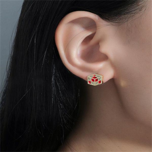 hoop & huggie 2021 copper alloy inlaid zircon christmas earrings fashion simple geometric polygonal, Golden;silver
hoop & huggie 2021 copper alloy inlaid zircon christmas earrings fashion simple geometric polygonal, Golden;silver