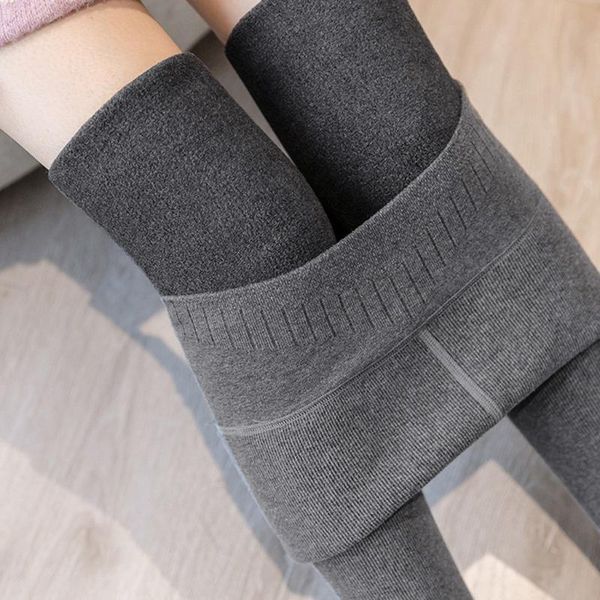 women's leggings high waist pants plus velvet thread thickening ankle-length solid 2021 winter elastic warm, Black
women's leggings high waist pants plus velvet thread thickening ankle-length solid 2021 winter elastic warm, Black
