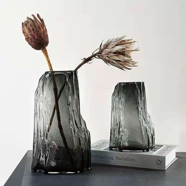 vases creative glass vase transparent hydroponics home decoration art abstract rockery container ornament gifts
vases creative glass vase transparent hydroponics home decoration art abstract rockery container ornament gifts