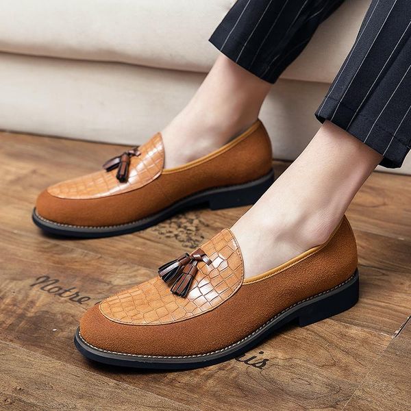 dress shoes men classic business man fashion korea pointed toe slip on formal wedding zapatillas hombre, Black
dress shoes men classic business man fashion korea pointed toe slip on formal wedding zapatillas hombre, Black