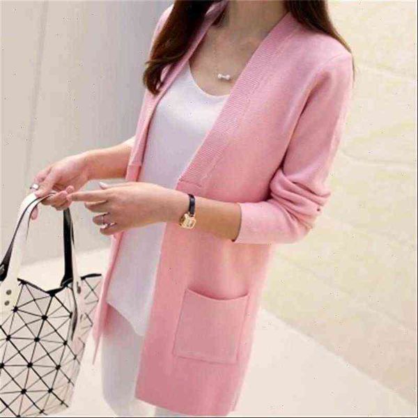 women spring autumn sweater womens sweaters long cardigan korean slim pocket loose knit outwear coat zz231, White;black
women spring autumn sweater womens sweaters long cardigan korean slim pocket loose knit outwear coat zz231, White;black