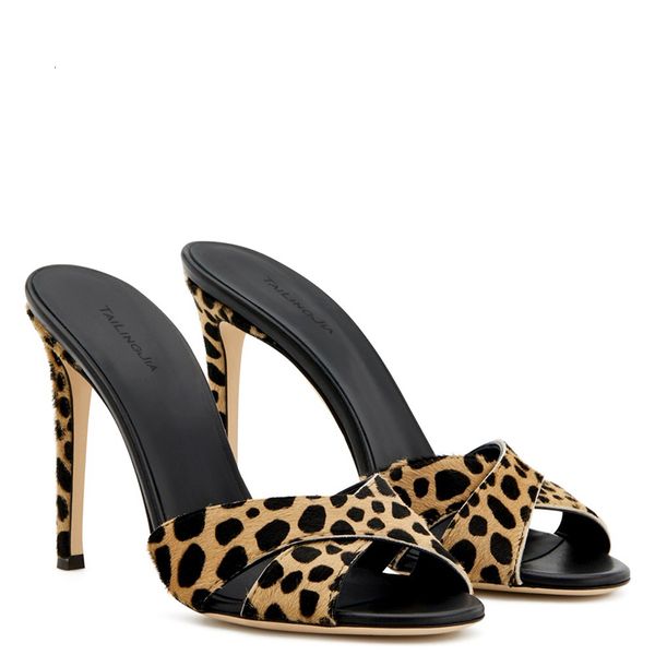 sandals leopard mulas de salto alto do dedo pé aberto chinelo escorregas sandálias mulheres s das senhoras sapatos de festa pj23, Black
sandals leopard mulas de salto alto do dedo pé aberto chinelo escorregas sandálias mulheres s das senhoras sapatos de festa pj23, Black