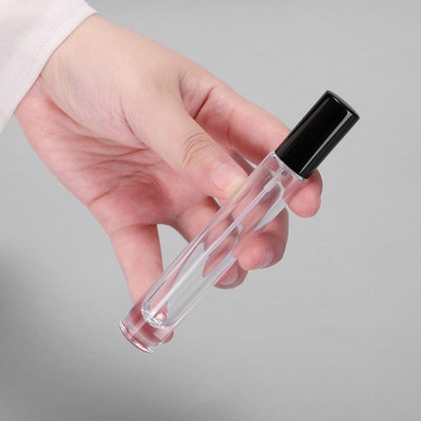 storage bottles & jars 10ml spray bottle transparent glass sample vials portable mini perfume atomizer gold silver cap containers
storage bottles & jars 10ml spray bottle transparent glass sample vials portable mini perfume atomizer gold silver cap containers