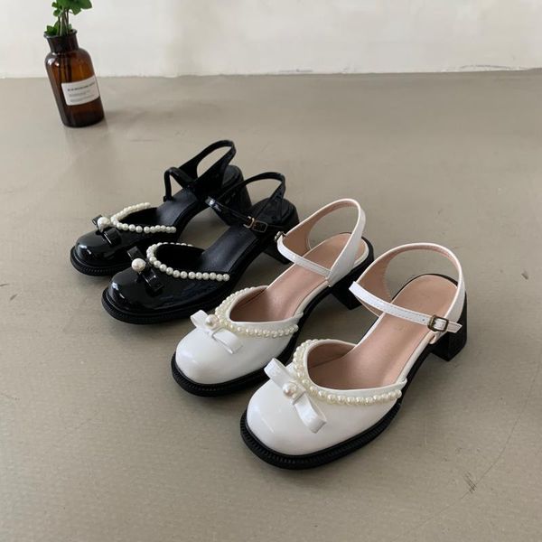 sandals clear heels chunky buckle strap 2021 women's female shoe block high girls pearl fashion comfort beige scandals basic, Black
sandals clear heels chunky buckle strap 2021 women's female shoe block high girls pearl fashion comfort beige scandals basic, Black