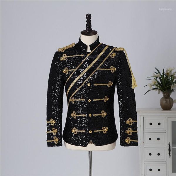 men's suits & blazers sequin costumes 2021 nightclub bar boy band rock singer costume polyester england style mandarin collar blazer, White;black
men's suits & blazers sequin costumes 2021 nightclub bar boy band rock singer costume polyester england style mandarin collar blazer, White;black