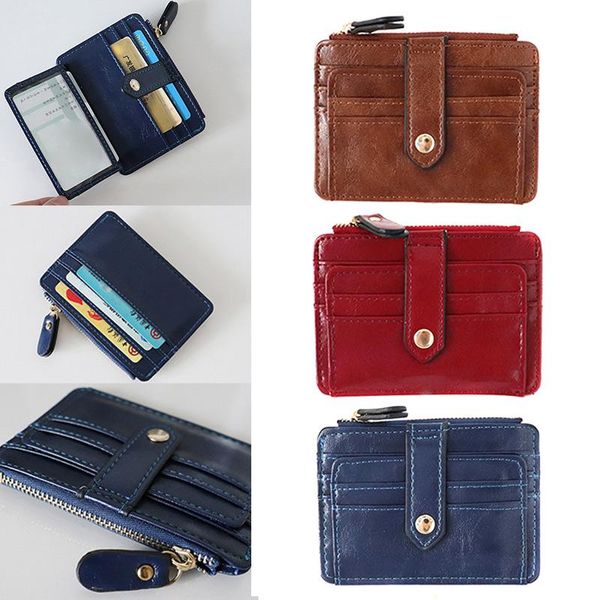 card holders 2021 simple women men purse pu leather zipper coin pouch short wallet casual holder billfold carteira masculina, Brown;gray
card holders 2021 simple women men purse pu leather zipper coin pouch short wallet casual holder billfold carteira masculina, Brown;gray