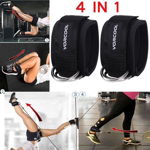 2pcs gym ankle strap sport straps padded d-ring cuffs for workouts cable machines leg exercises with carry bag support, Blue;black
2pcs gym ankle strap sport straps padded d-ring cuffs for workouts cable machines leg exercises with carry bag support, Blue;black
