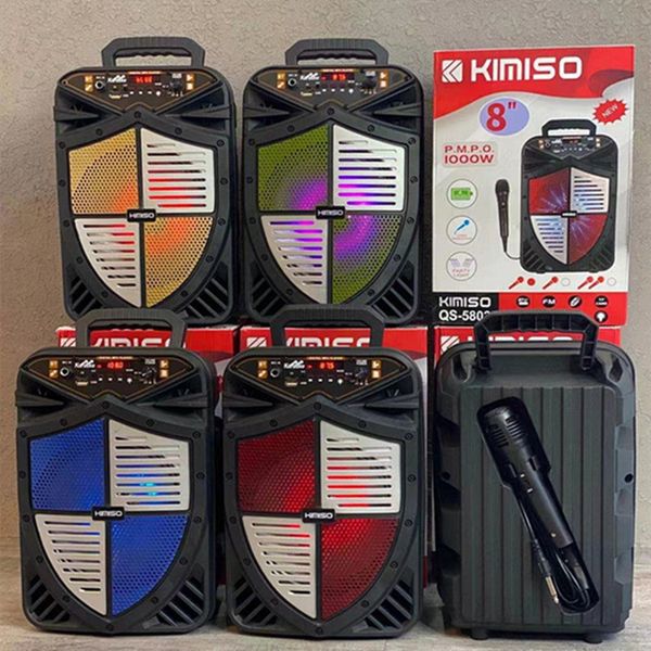 8 inch trolley speaker high-power portable home portable outdoor karaoke wireless bluetooth speaker
8 inch trolley speaker high-power portable home portable outdoor karaoke wireless bluetooth speaker