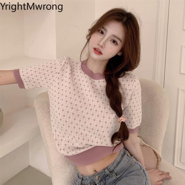 summer short sleeve o neck contrast knit t-shirt women fashion aesthetic graphic vintage korean casual tee t shirt cute women's, White
summer short sleeve o neck contrast knit t-shirt women fashion aesthetic graphic vintage korean casual tee t shirt cute women's, White