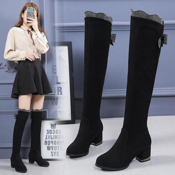 boots zipper knee high women classics black square heel woman leather shoes winter large size
boots zipper knee high women classics black square heel woman leather shoes winter large size
