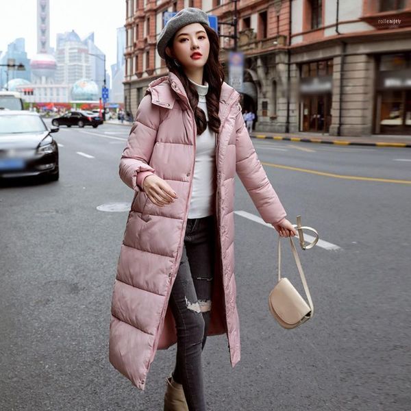 women's down & parkas 2021 winter women jacket x-long hooded cotton padded female coat warm outwear womens parka manteau femme, Black
women's down & parkas 2021 winter women jacket x-long hooded cotton padded female coat warm outwear womens parka manteau femme, Black