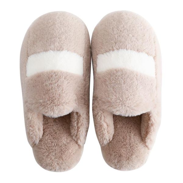 cotton slippers women's winter indoor platform men's couple thick moon shoes furry women womans, Black
cotton slippers women's winter indoor platform men's couple thick moon shoes furry women womans, Black