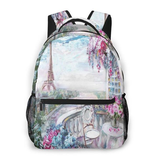 backpack 2021 oil painting summer cafe in paris school bag men backbag travel daypacks male leisure women gril
backpack 2021 oil painting summer cafe in paris school bag men backbag travel daypacks male leisure women gril