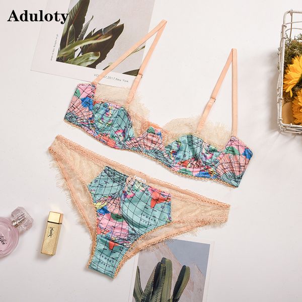 aduloty new womens underwire gathering bra set lace eyelash underwear set thin erotic lingerie and transparent panty set, Black;white
aduloty new womens underwire gathering bra set lace eyelash underwear set thin erotic lingerie and transparent panty set, Black;white