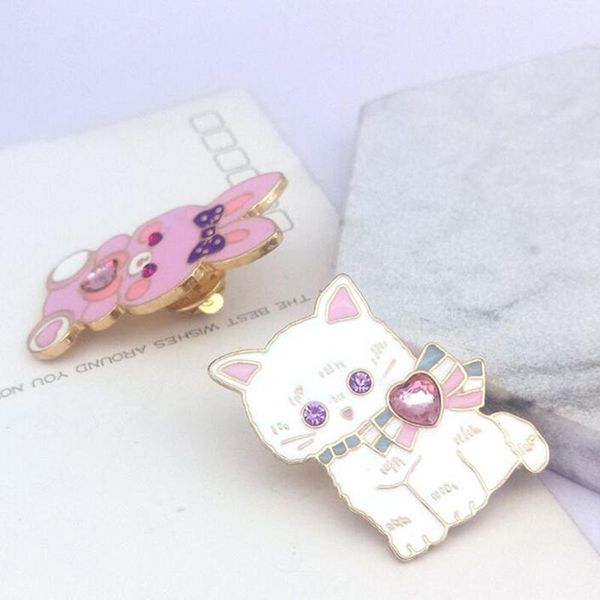 pins, brooches cute kawaii cat pins collar hat lapel pin japanese cartoon jewelry accessories metal decorations, Gray
pins, brooches cute kawaii cat pins collar hat lapel pin japanese cartoon jewelry accessories metal decorations, Gray