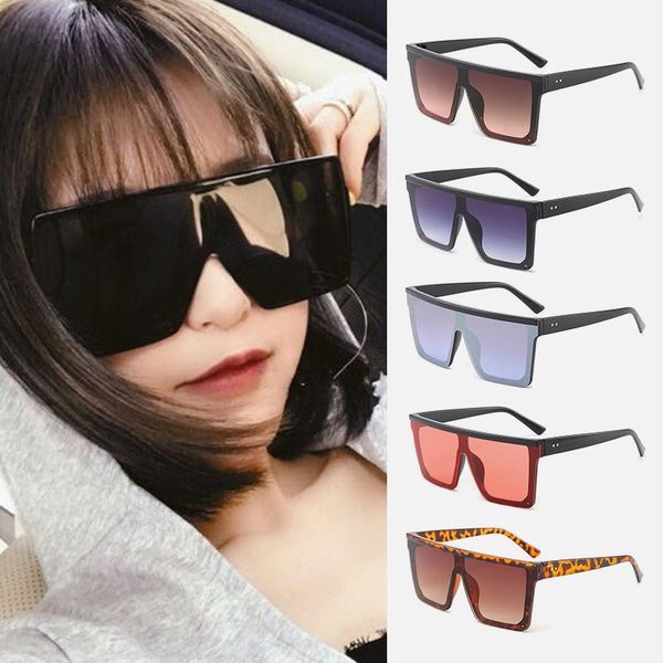 sunglasses men women same style oversized square one-piece fashion with transparent lens quadrado, White;black
sunglasses men women same style oversized square one-piece fashion with transparent lens quadrado, White;black