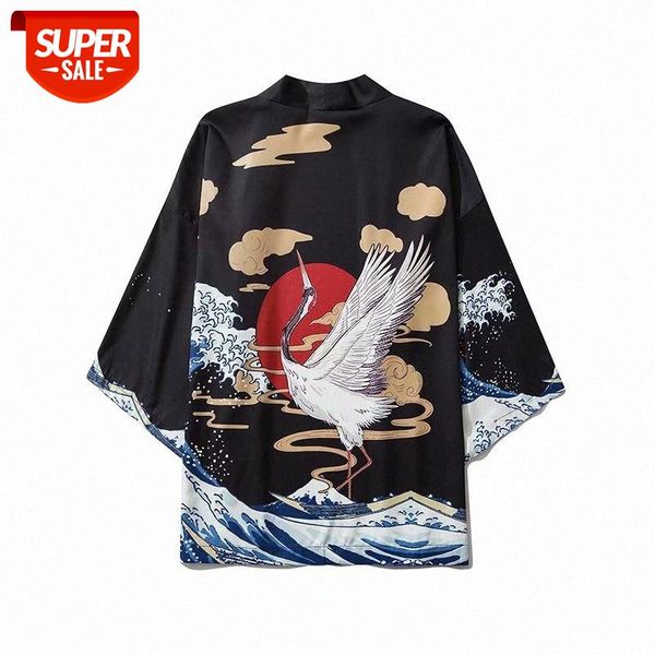 chinese style crane spreading wings three-quarter-sleeved hanfu dao robe retro couples loose shirt thin coat #a21y, White;black
chinese style crane spreading wings three-quarter-sleeved hanfu dao robe retro couples loose shirt thin coat #a21y, White;black