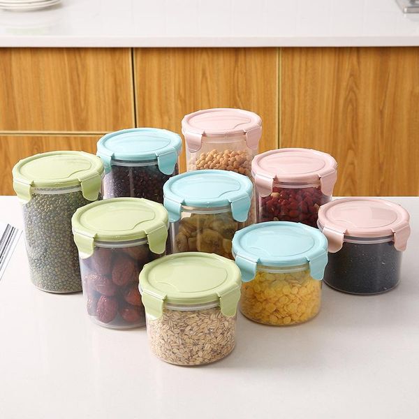 storage bottles & jars transparent plastic sealed refrigerator fresh-keeping kitchen grain multi-grain box food tank
storage bottles & jars transparent plastic sealed refrigerator fresh-keeping kitchen grain multi-grain box food tank