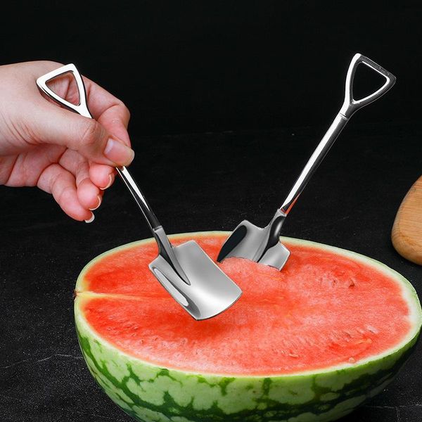 spoons reative retro shovel coffee spoon stainless steel dessert watermelon ice cream tip flat
spoons reative retro shovel coffee spoon stainless steel dessert watermelon ice cream tip flat