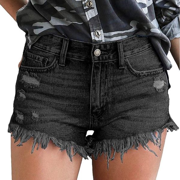 women's jeans shorts for women 2021 casual denim frayed tassel ripped multicolor pants pantalon pour femme, Blue
women's jeans shorts for women 2021 casual denim frayed tassel ripped multicolor pants pantalon pour femme, Blue