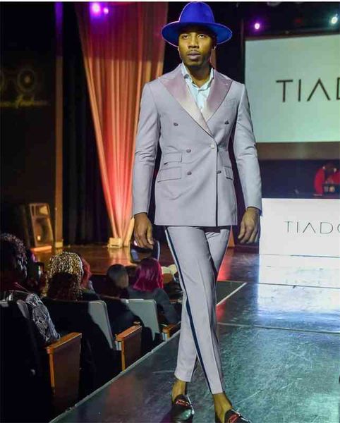 men's suits & blazers designer 2 piece pink and grey men modern formal double breasted customized party wedding tuxedo coat+pant fwfv, White;black
men's suits & blazers designer 2 piece pink and grey men modern formal double breasted customized party wedding tuxedo coat+pant fwfv, White;black