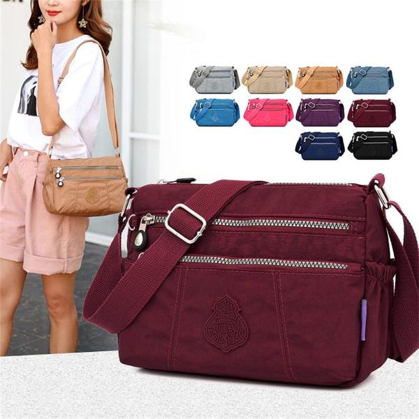waist bags women nylon shoulder bag 2021 casual solid color messenger waterproof elegant daily shopping handbag luxury designer
waist bags women nylon shoulder bag 2021 casual solid color messenger waterproof elegant daily shopping handbag luxury designer