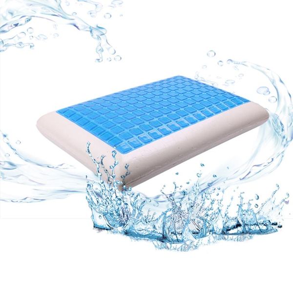 pillow 60x40x10cm gel pillows memory foam ice-cooling neck ice-cool cervical vertebra orthopedic healing cushion fatigue relief
pillow 60x40x10cm gel pillows memory foam ice-cooling neck ice-cool cervical vertebra orthopedic healing cushion fatigue relief