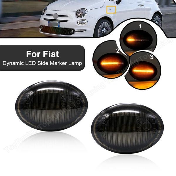 2x dynamic led side marker lights flowing turn signal light blinker for 500 2021 emergency
2x dynamic led side marker lights flowing turn signal light blinker for 500 2021 emergency