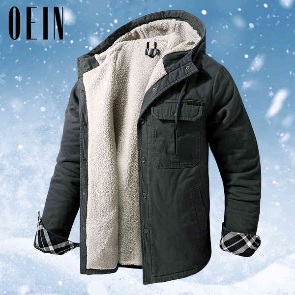 oein winter thick wool et liner warm streetwear army cotton parka men 2021 windbreaker hooded cargo bomber ets coats, Black
oein winter thick wool et liner warm streetwear army cotton parka men 2021 windbreaker hooded cargo bomber ets coats, Black